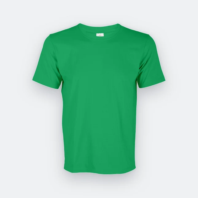 Ct60 superior cotton short sleeve basic t-shirt milo green colour view