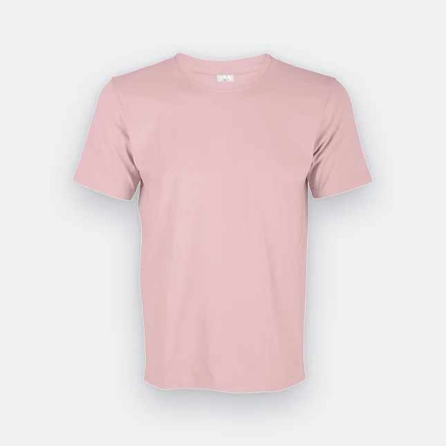 Ct60 superior cotton short sleeve basic t-shirt pink colour view