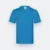 Ct60 superior cotton short sleeve basic t-shirt sea blue colour view
