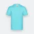 Ct60 superior cotton short sleeve basic t-shirt tiffany blue colour view