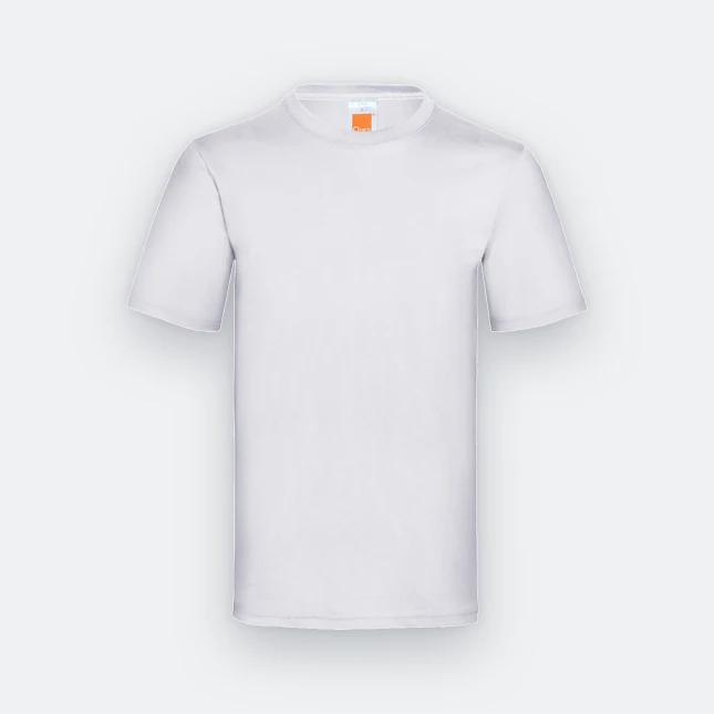 Ct60 superior cotton short sleeve basic t-shirt white colour view