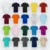 Ct71 superb cotton short sleeve basic t-shirt all colours