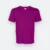 Ct71 superb cotton short sleeve basic t-shirt dark purple colour view