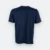 Ct71 superb cotton short sleeve basic t-shirt navy pro back view