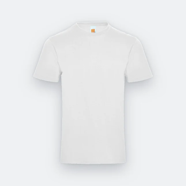 Ct71 superb cotton short sleeve basic t-shirt white colour view