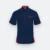 F116 Corporate Uniform Short Sleeve Shirt Hidden Pocket Navy Pro F116 corporate uniform short sleeve shirt hidden pocket navy pro colour view