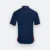 F116 Corporate Uniform Short Sleeve Shirt Hidden Pocket Navy Pro F116 corporate uniform short sleeve shirt hidden pocket navy pro back view