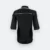 F117 corporate uniform female 3/4 sleeve hidden pocket navy back view