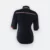 F127 corporate uniform female 3/4 sleeve three-colour contrast back view