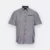 F142 Corporate Uniform Unisex Short Sleeve Oxford Black-Black F142 corporate uniform unisex short sleeve oxford black-black colour view
