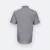 F142 Corporate Uniform Unisex Short Sleeve Oxford Black-Black F142 corporate uniform unisex short sleeve oxford black-black back view