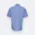 F142 Corporate Uniform Unisex Short Sleeve Oxford Light Blue-White F142 corporate uniform unisex short sleeve oxford light blue-white back view