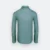 F143 corporate uniform female long sleeve oxford midnight green-midnight green back view
