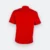 F146 Corporate Uniform Short Sleeve Shirt Contrast Collar Red-Navy-White F146 corporate uniform short sleeve shirt contrast collar red-navy-white back view