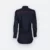 F147 corporate uniform long sleeve muslimah shirt navy-red-white back view
