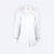 F147 corporate uniform long sleeve muslimah shirt white-royal-white colour view