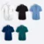 F148 corporate uniform unisex short sleeve contrast piping all colours