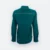 F149 corporate uniform female long sleeve contrast piping midnight green back view