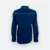 F149 corporate uniform female long sleeve contrast piping navy pro back view
