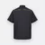 F150 corporate uniform unisex short sleeve tr hidden pocket black back view