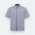 F150 corporate uniform unisex short sleeve tr hidden pocket dark grey colour view