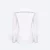 F151 corporate uniform female long sleeve tr hidden pocket white back view