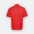 F152 corporate uniform unisex short sleeve tr button-down 2026 red back view