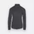 F153 corporate uniform female long sleeve tr button-down 2026 dark grey melange colour view