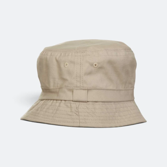 Fh01 cotton fisherman hat beige colour view