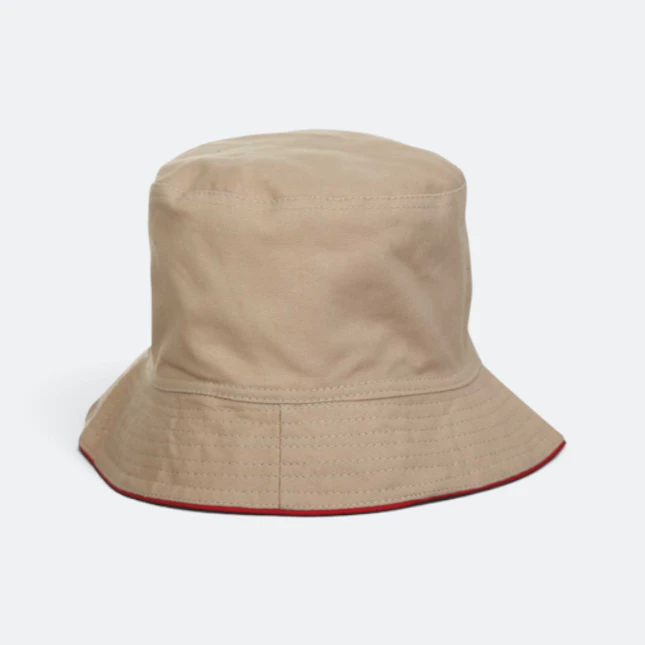 Fh01 cotton fisherman hat khaki-navy colour view