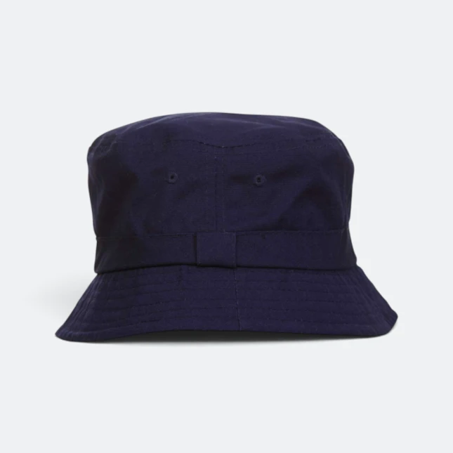 Fh01 cotton fisherman hat navy colour view