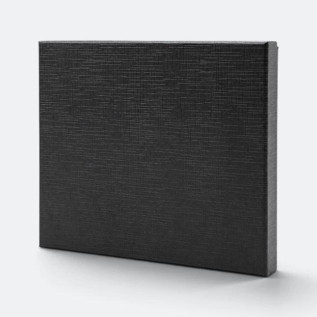 Gmg9203 card holder & luggage tag gift set in black gift box packaging, corporate gift set malaysia