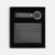 GMG9206 Keychain & Card Holder Gift Set Black Gmg9206 keychain & card holder gift set in black, corporate gift set with custom logo printing