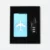 Gmg9210 aluminium luggage tag & lock gift set in sea blue, corporate gift set with custom logo printing