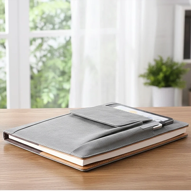 Gvg2385 luslax a5 notebook with pockets lifestyle view