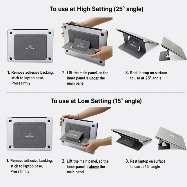 Gvg2755 invisible laptop stand how to use view