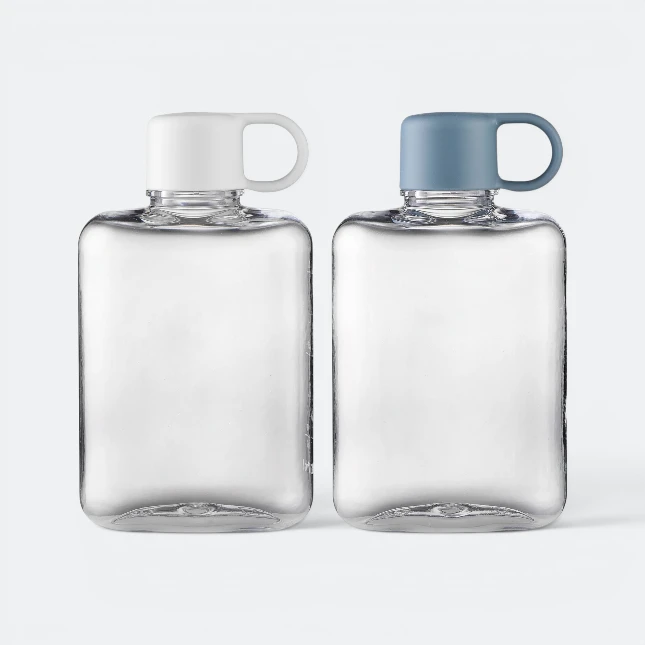 Gvg4243 bpa free tritan flat water bottle (360ml) colour options