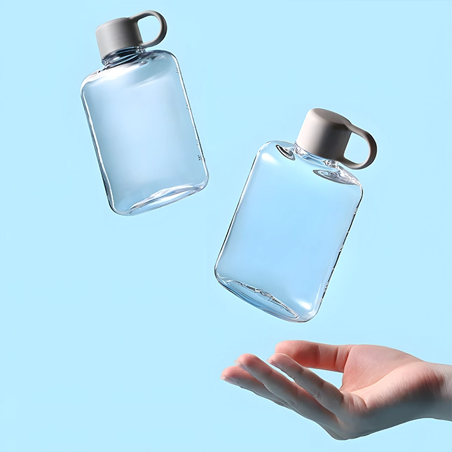 Gvg4243 bpa free tritan flat water bottle (360ml) flying view