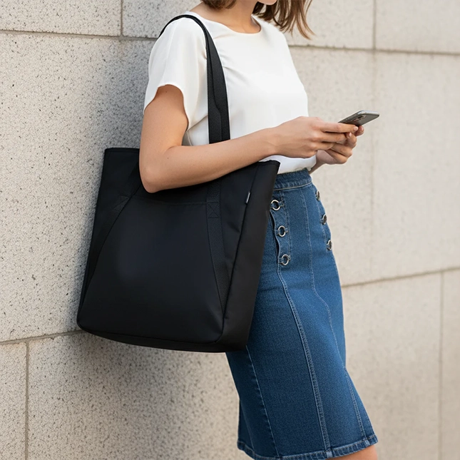 Gvg5058 solaris navro expandable tote bag lifestyle view