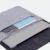 Gvg832 13 inch felt laptop sleeve grey inside colour view