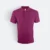 Hc01 honeycomb short sleeve cvc polo shirt dark purple v2 colour view