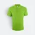 Hc01 honeycomb short sleeve cvc polo shirt lime green colour view