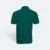 Hc01 honeycomb short sleeve cvc polo shirt midnight green back view