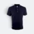 Hc01 honeycomb short sleeve cvc polo shirt navy colour view