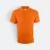 Hc01 honeycomb short sleeve cvc polo shirt orange colour view
