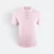 Hc01 honeycomb short sleeve cvc polo shirt pink colour view