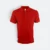 Hc01 honeycomb short sleeve cvc polo shirt red colour view