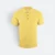 Hc01 honeycomb short sleeve cvc polo shirt yellow colour view