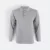 Hc09 honeycomb long sleeve cvc polo shirt ash grey colour view