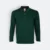 Hc09 honeycomb long sleeve cvc polo shirt forest green colour view